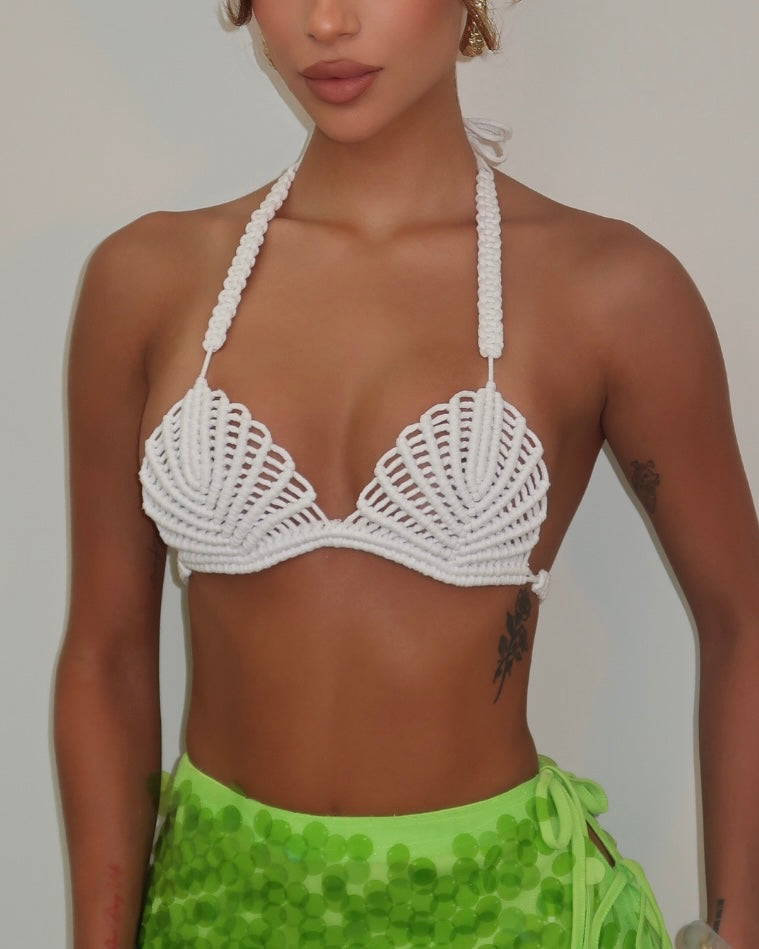 Sea You Later Crochet Top