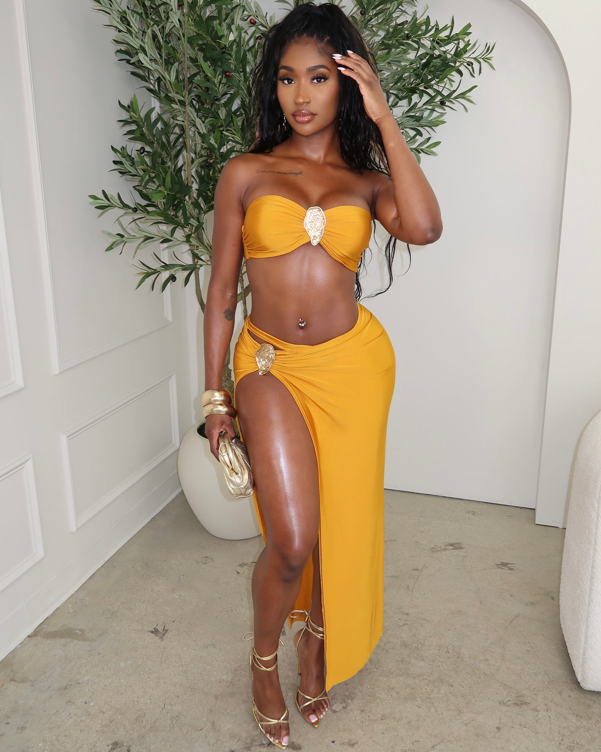 Sunset Samba Maxi Set