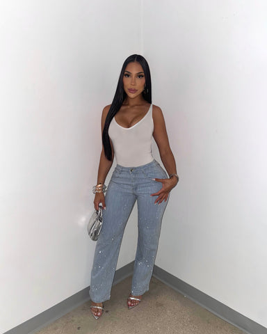 Rhinestone Jeans