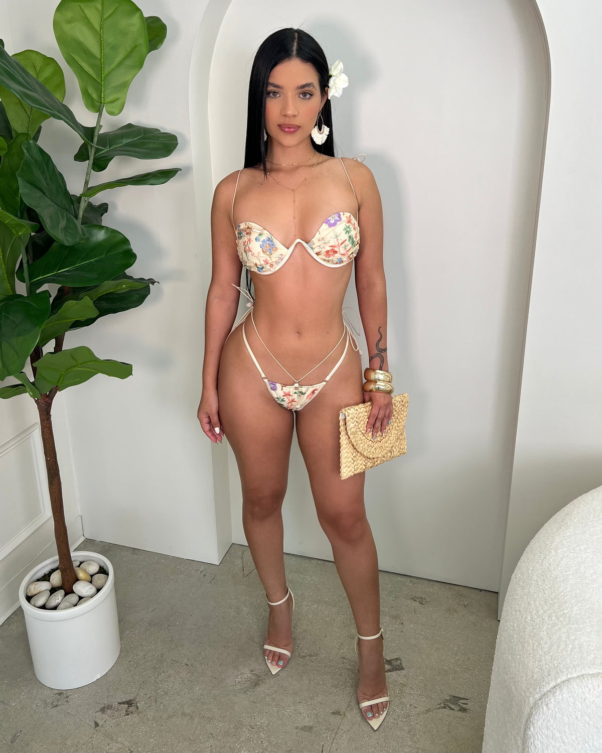 Flirt In Bloom Bikini Set