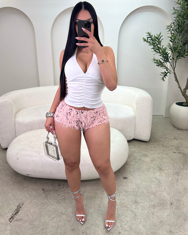 Pink Champagne Short Set