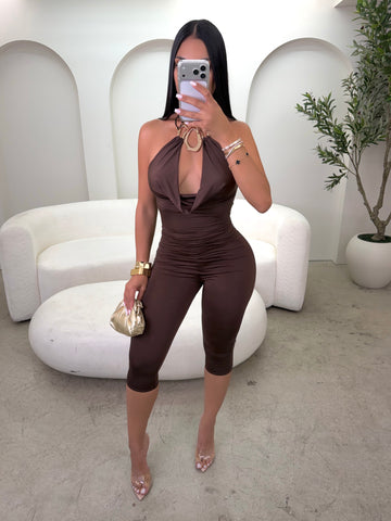Rich Taste Golden Detail Romper