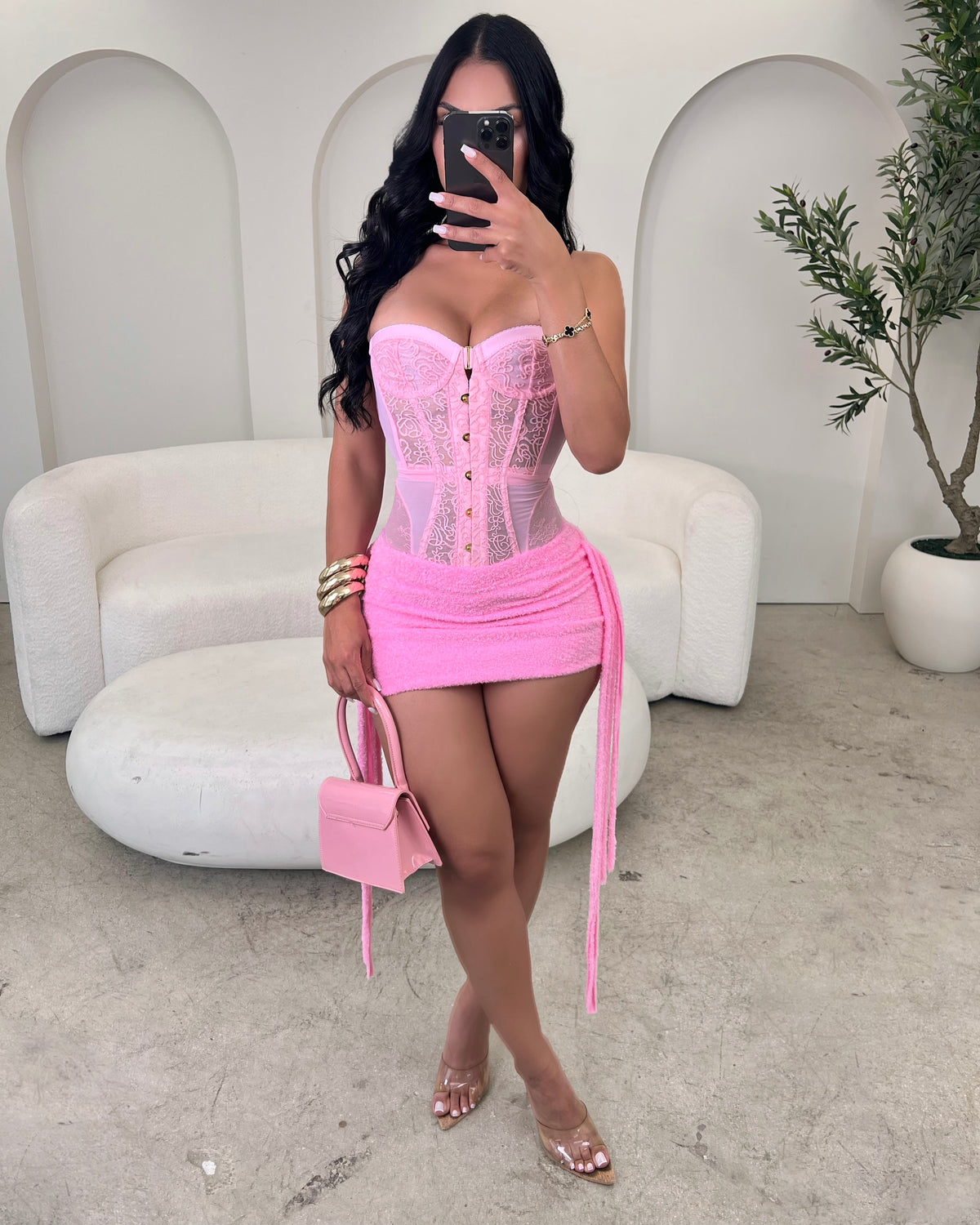 Pink Sands Mini Skirt