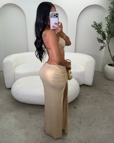 Golden Hour Goddess Maxi