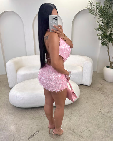 Rose & Ruffles Skirt Set