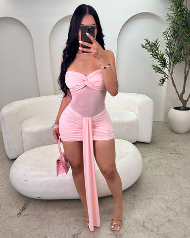 Blush Hour Drape Mini