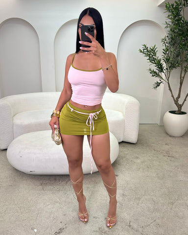 Garden Muse Skirt Set