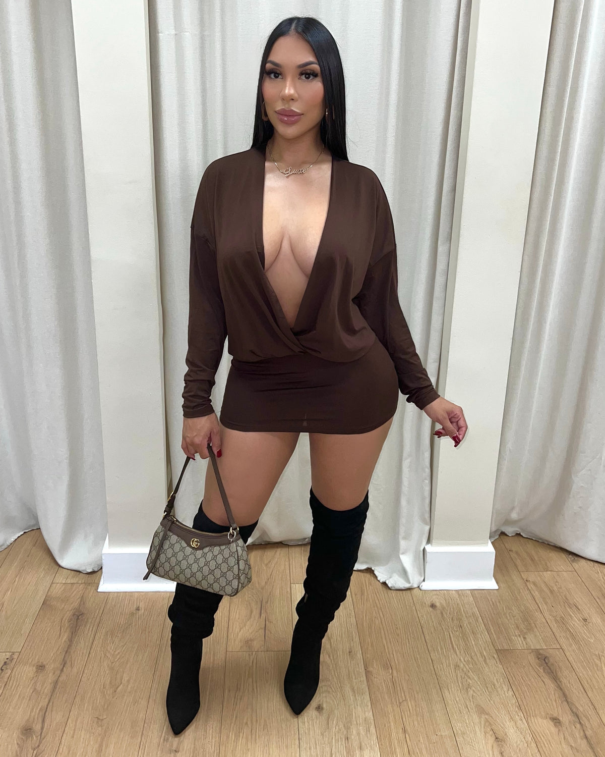 Cocoa Crush Mini Dress