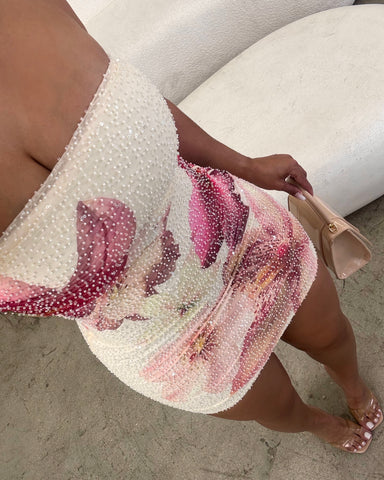 Floral Wish Beaded Mini