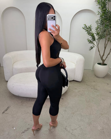 Caught Looking Lace Romper
