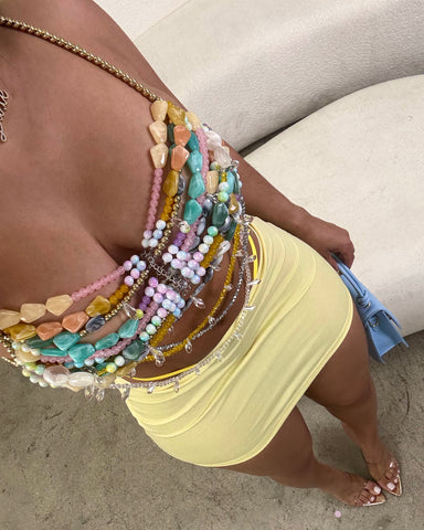 Candy Crush Beaded Top