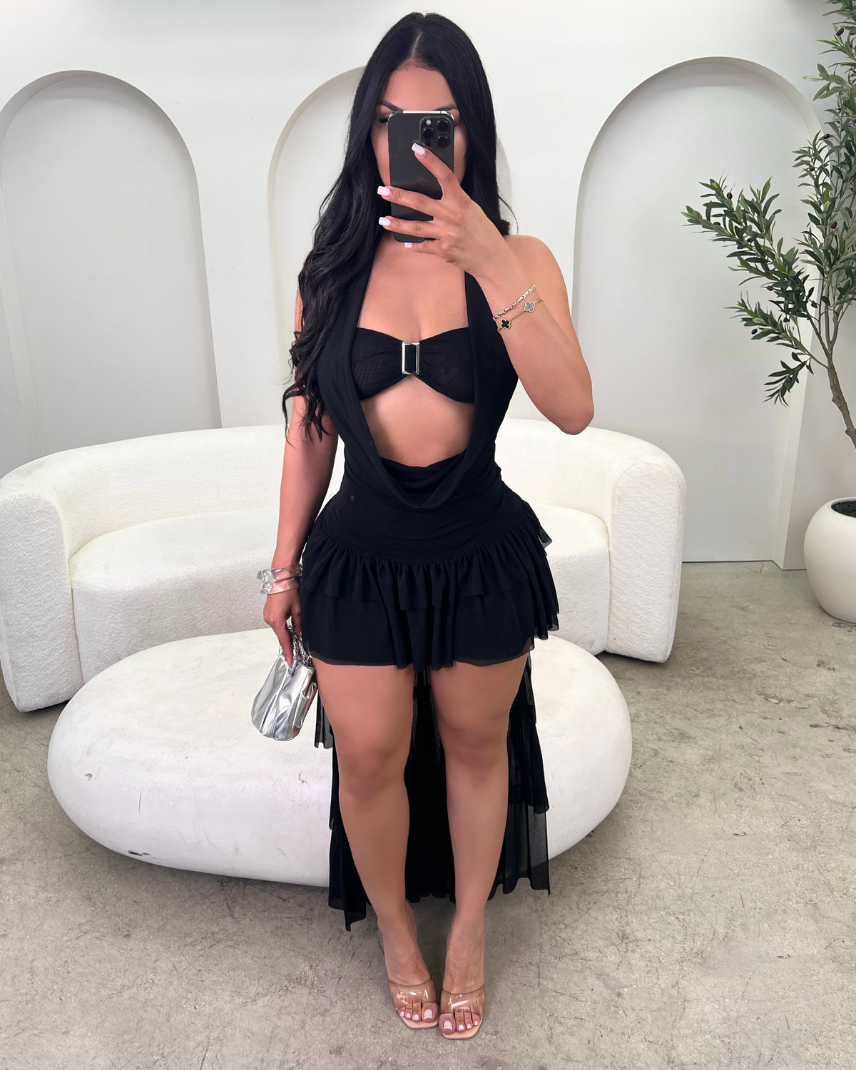 Moonlight Ruffle Dress