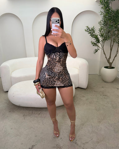 Wild Heiress Mini Dress