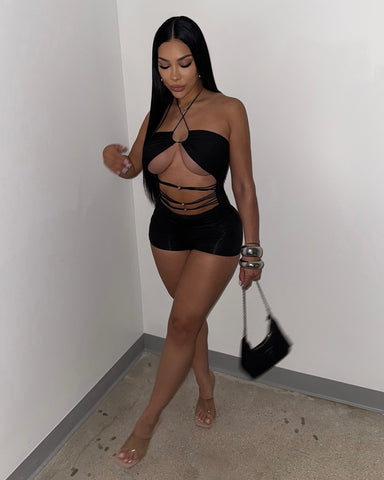 Midnight Tease Romper