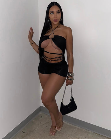 Midnight Tease Romper