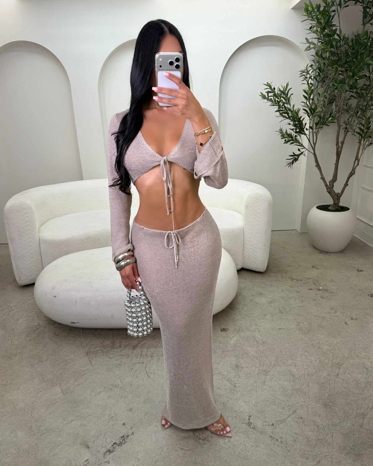 She’s Glistening Coverup Set