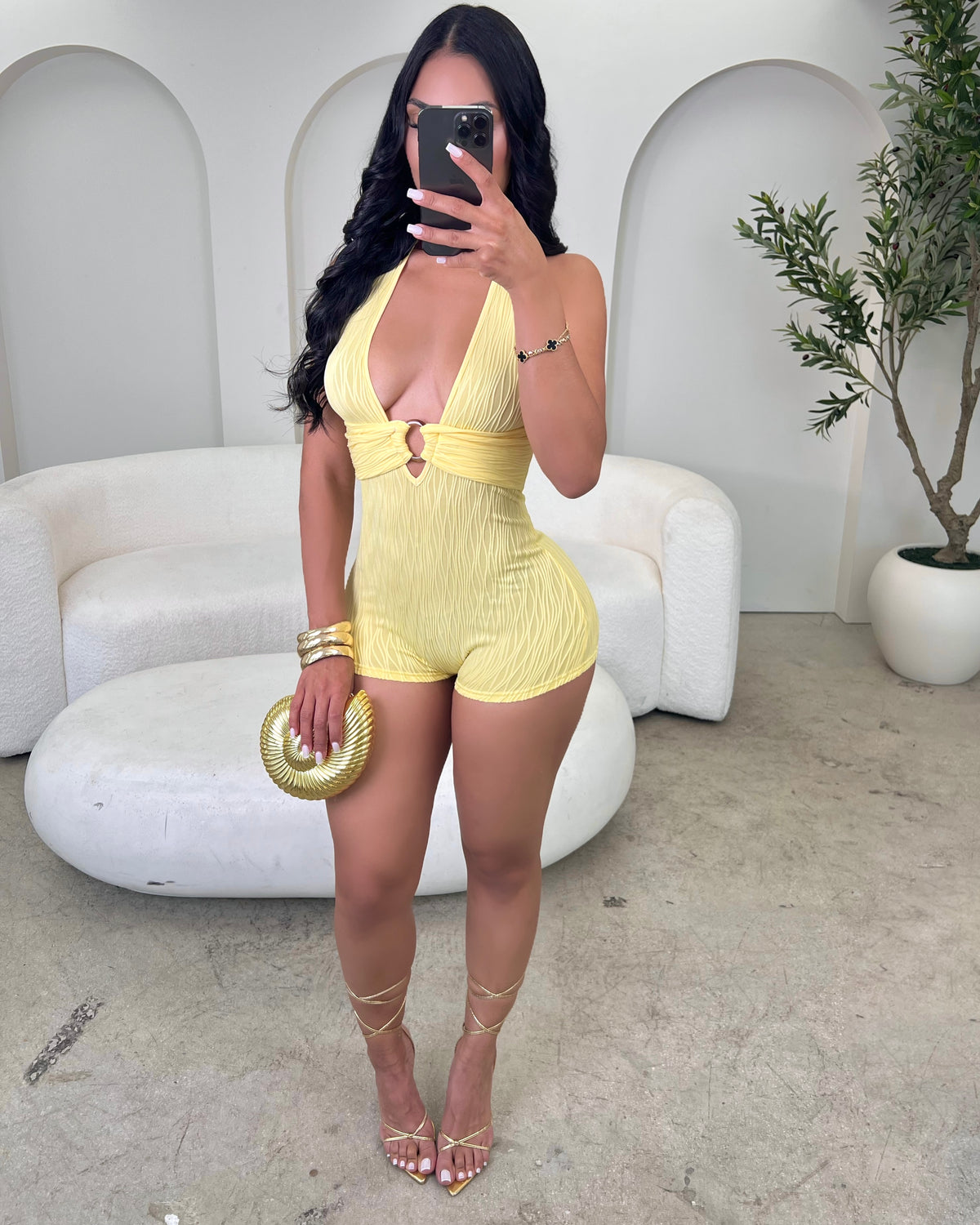 Lemon Drop Romper