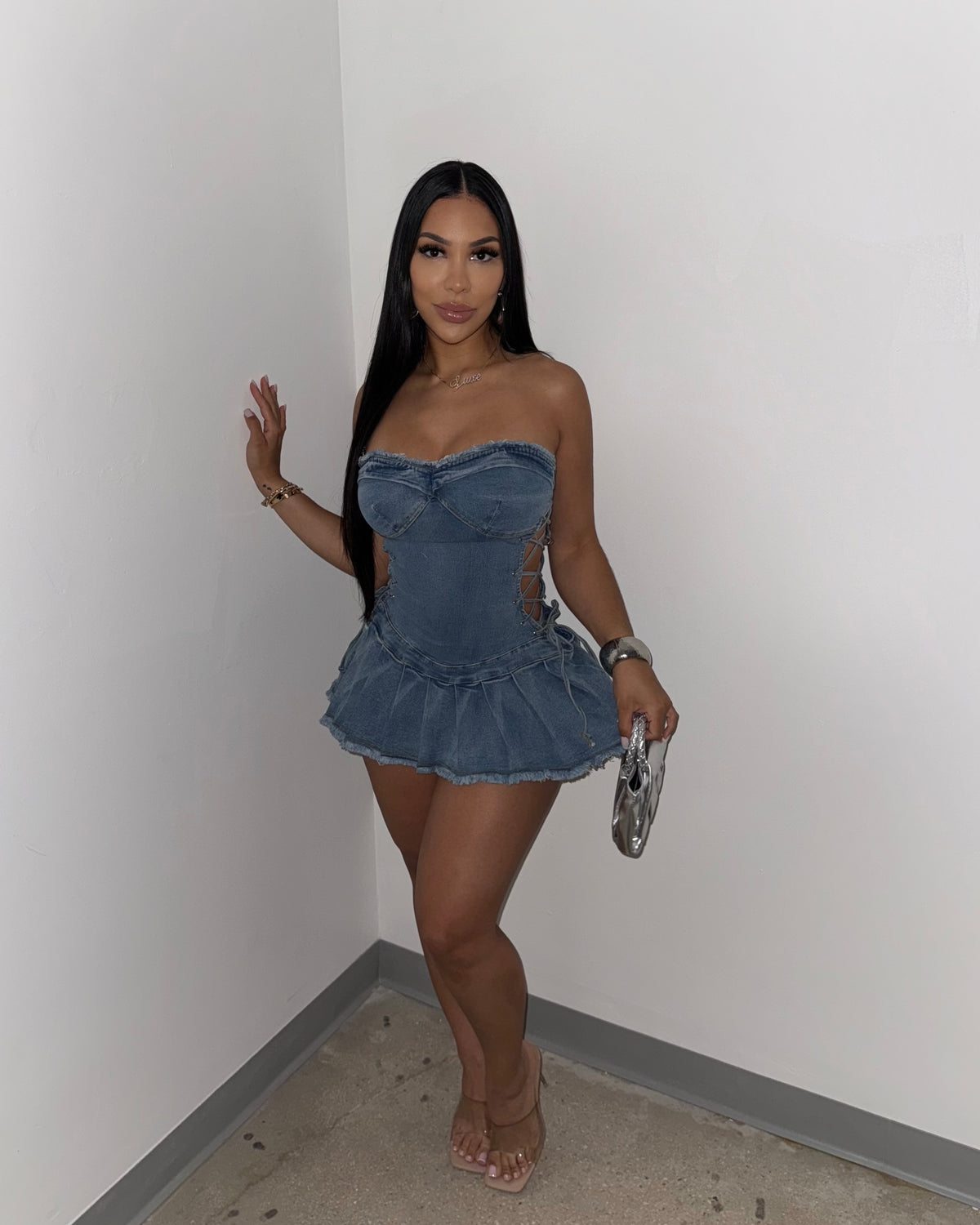 Ellie Denim Dress