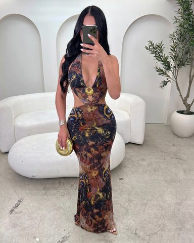 Molten Muse Mesh Maxi
