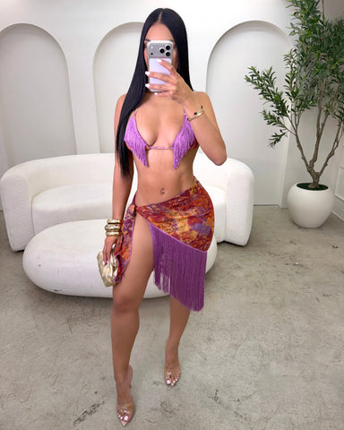 Seychelles Fringe Set