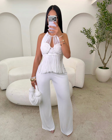 Côte Blanche Pant Set