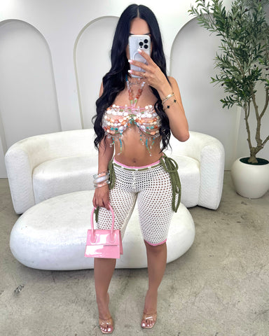 Mermaids Beaded Top