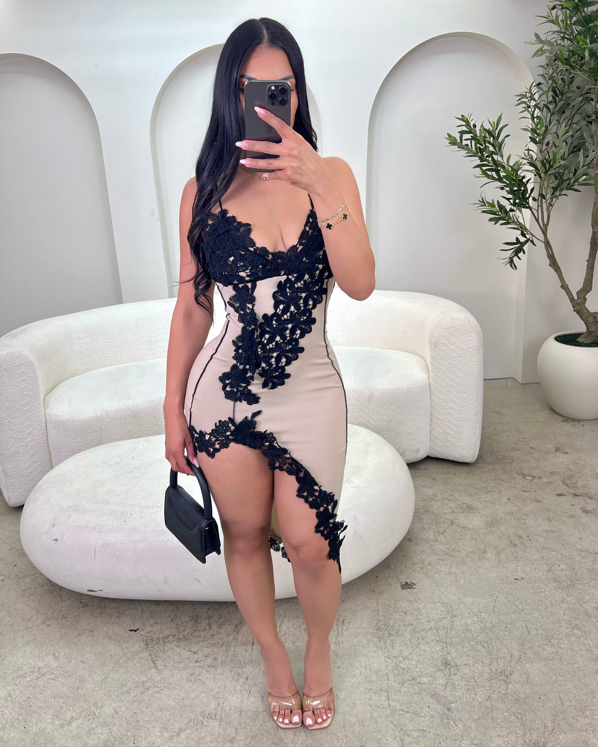 Laced Silhouette Midi