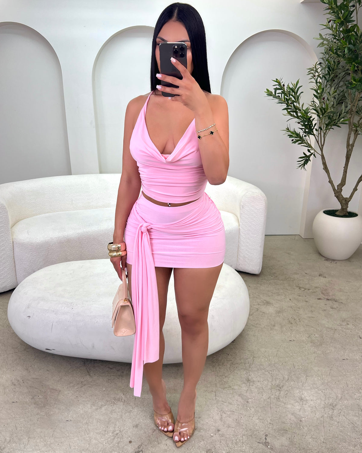 Blush Baby Skirt Set