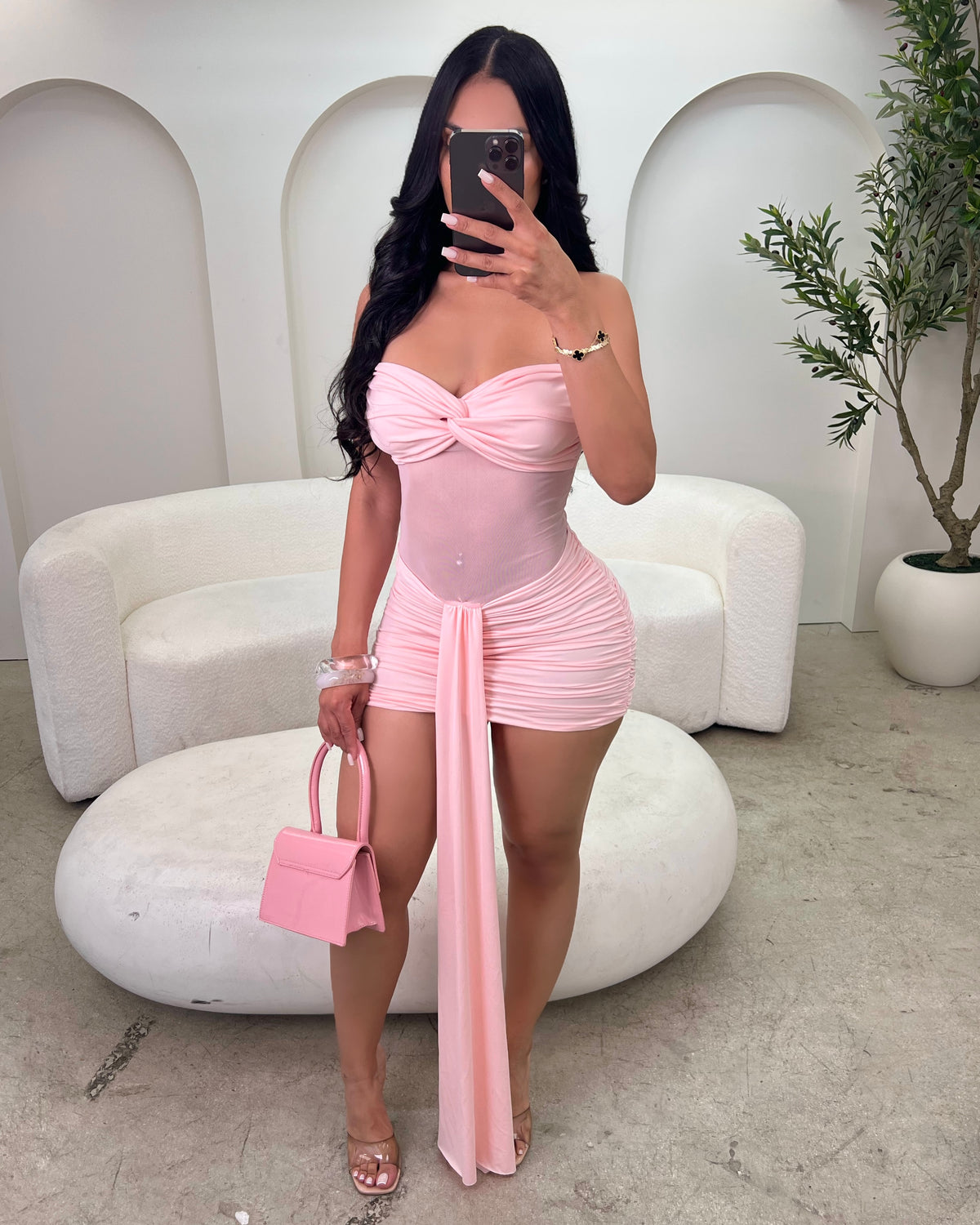 Blush Hour Drape Mini