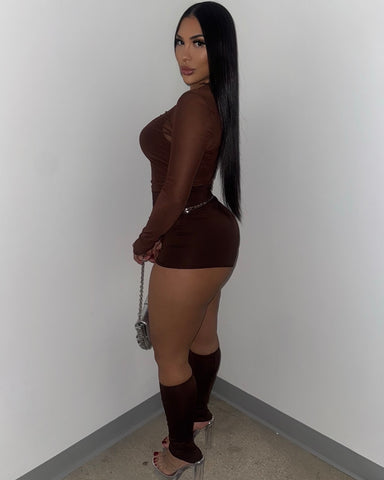 Cocoa Heat Short Set