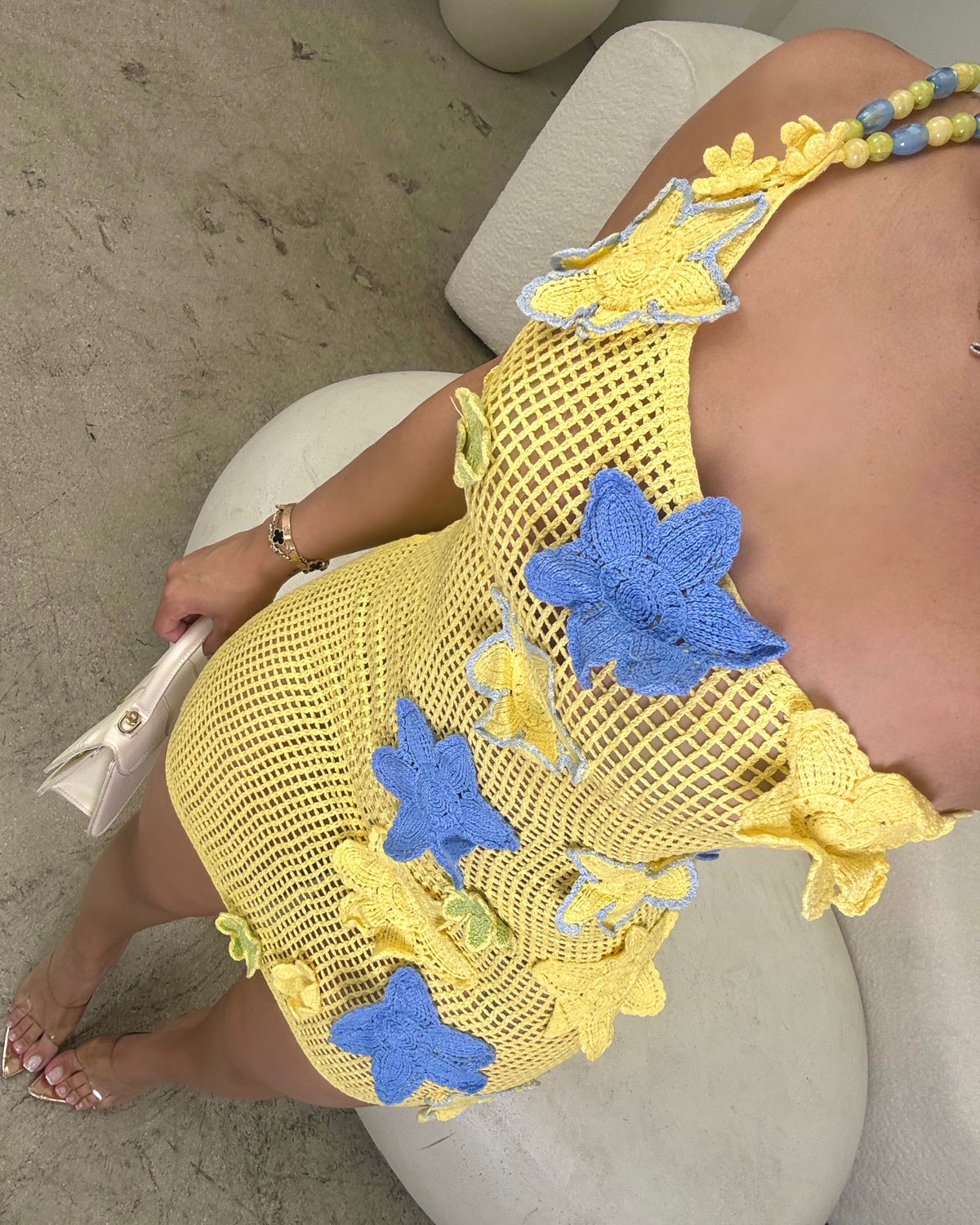 Sunlight Bloom Crochet Mini