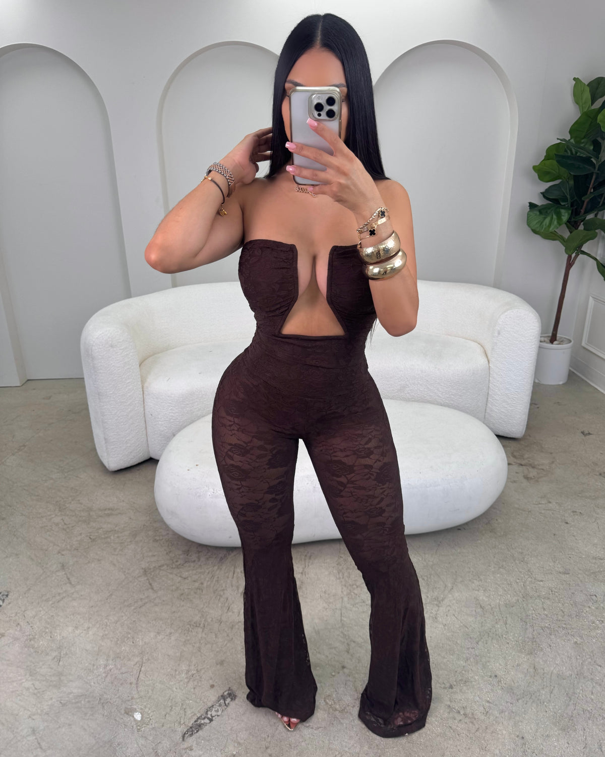 Chocolate Sin Jumpsuit