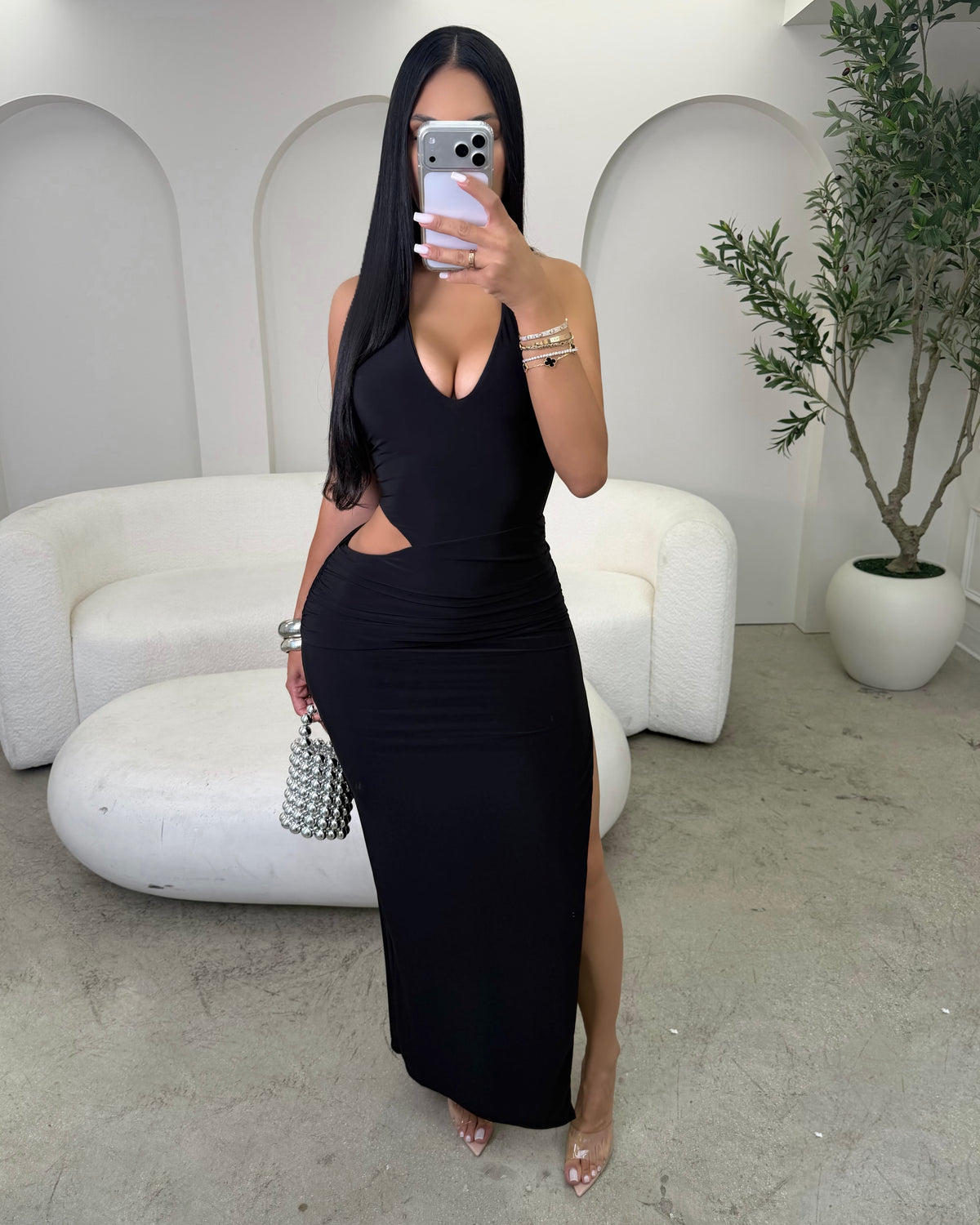Alina Cutout Maxi
