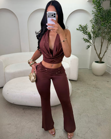 Bronze Desire Pant Set