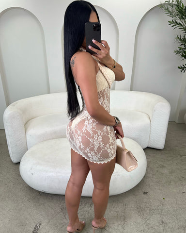 Barbie Girl Lace Set (Nude)