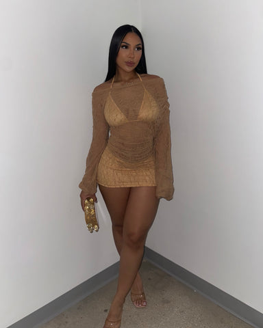 After Dark Lace Mini (Nude)
