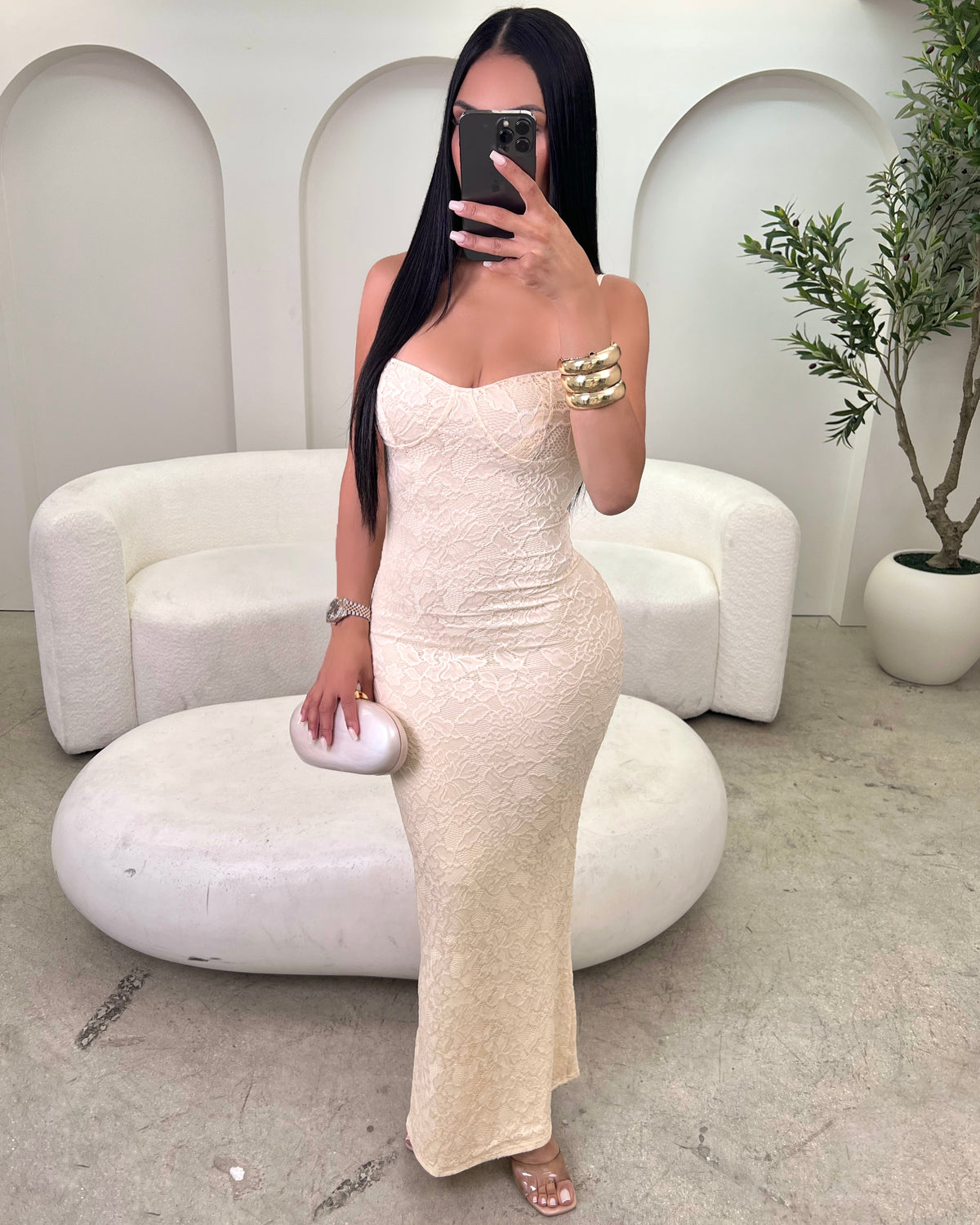 Sweet Romance Lace Maxi