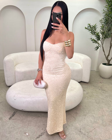Sweet Romance Lace Maxi