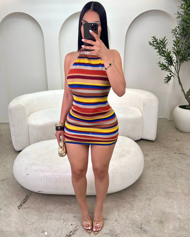 Sunset Rodeo Knit Mini