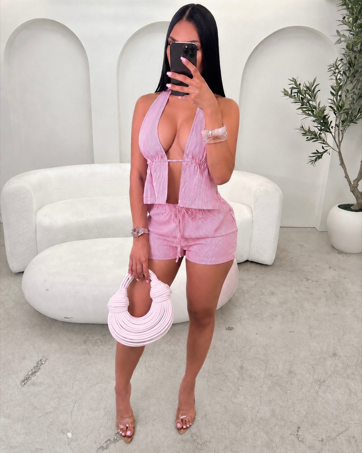 Charlotte Short Set (Pink)
