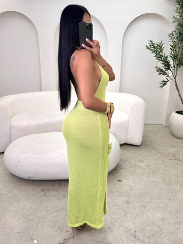 Matcha Blossom Maxi