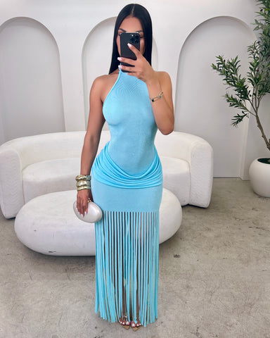 Santorini Fringe Maxi