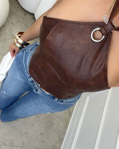 Rodeo Babe Leather Crop