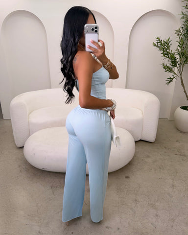 Sculpt & Flow Strapless Set (Baby Blue)
