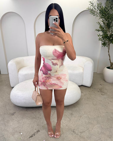 Floral Wish Beaded Mini