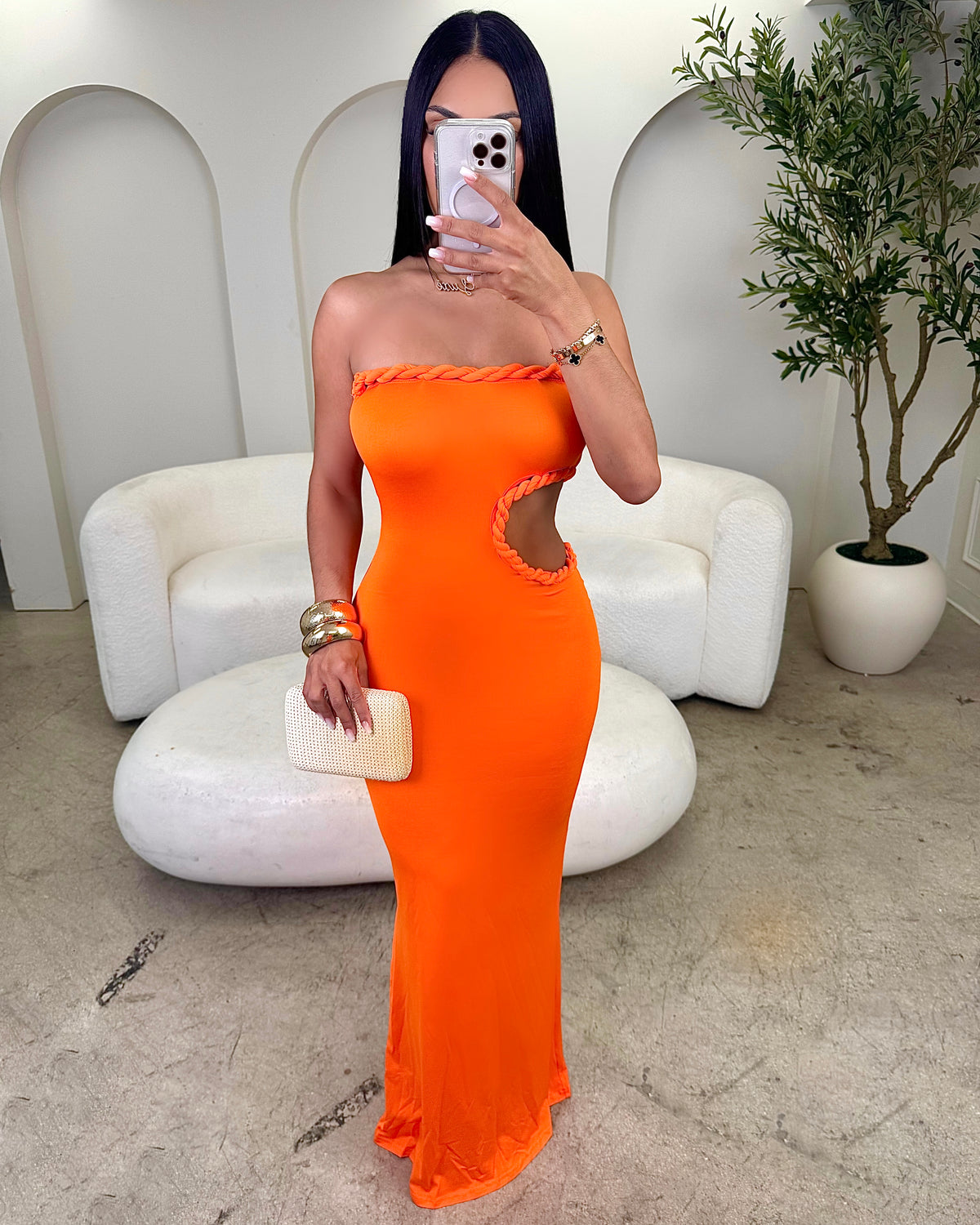Tango Nights Braided Maxi