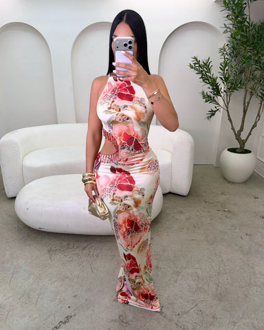 Rosalia Beaded Maxi Dress