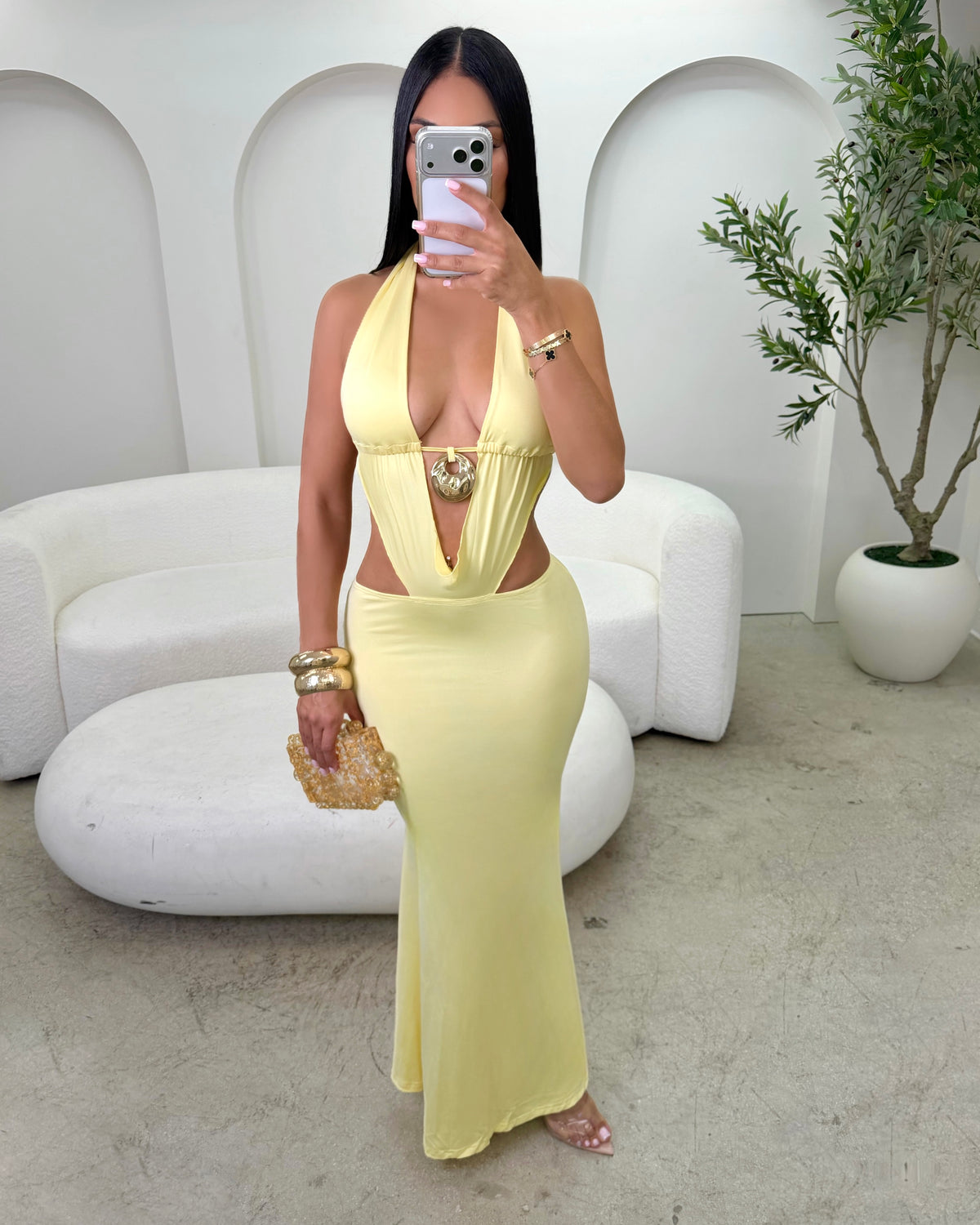 Sunlit Golden Maxi