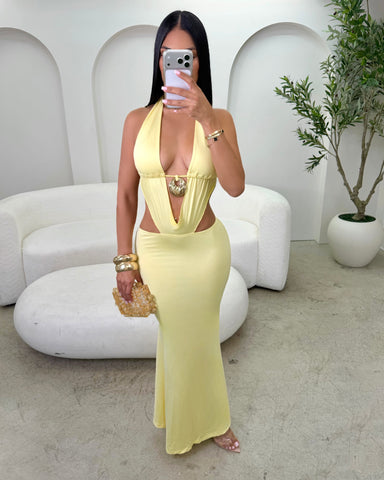 Sunlit Golden Maxi