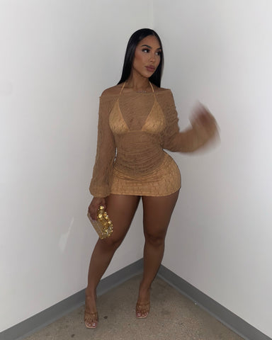 After Dark Lace Mini (Nude)